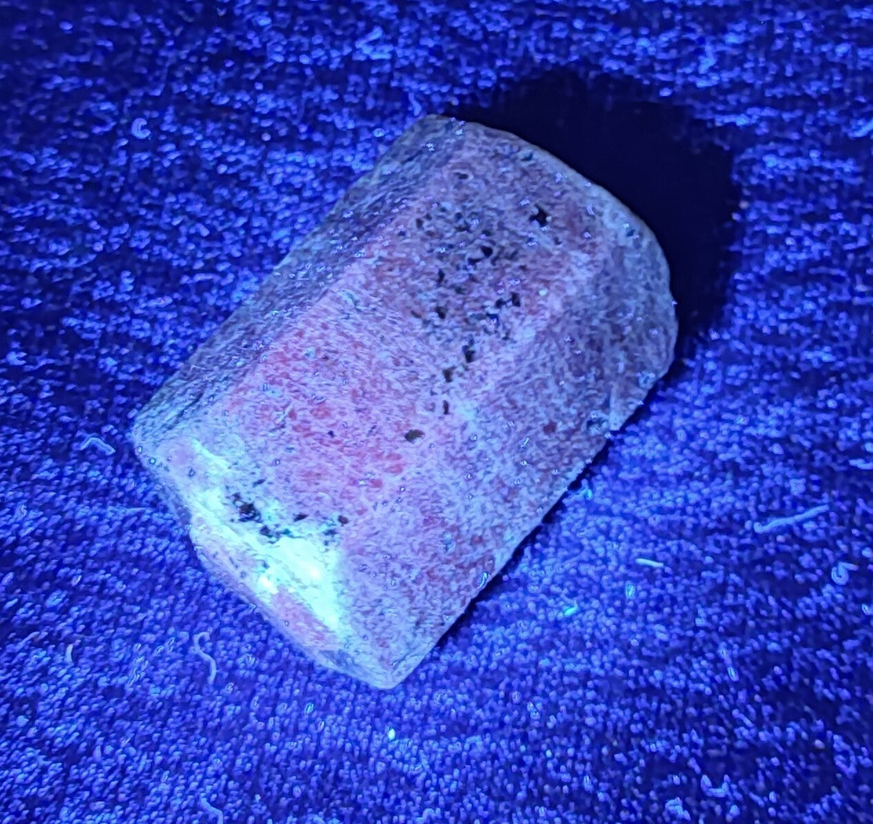 An aesthetic specimen of terminated sapphire crystal 35 grams