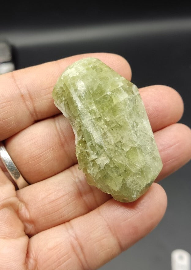 Green Diopside crystal 48 grams