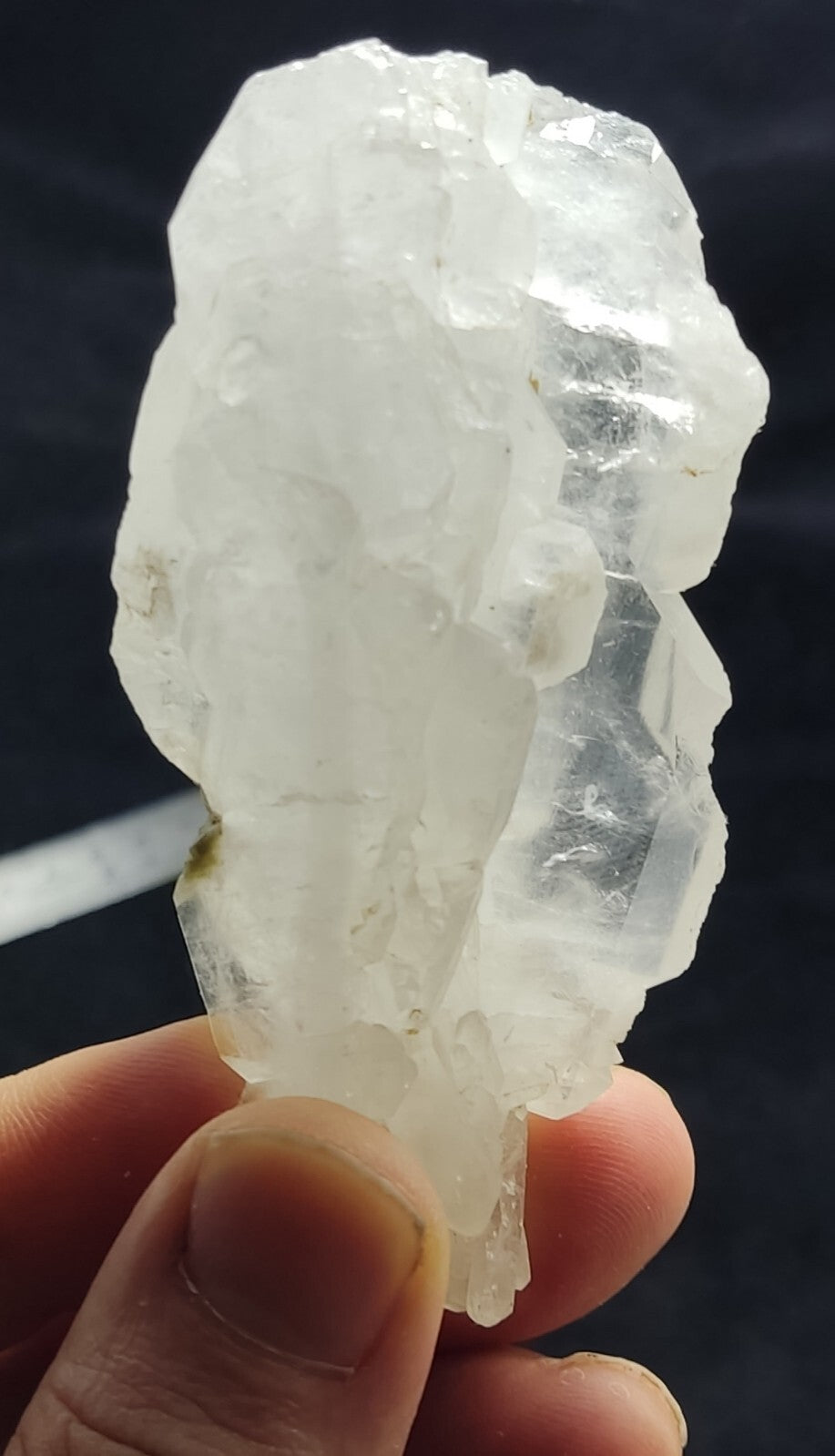 An Aesthetic Natural beautifully terminated faden Quartz specimen 120 grams