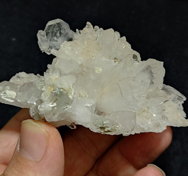 Faden Quartz Cluster With Brookite Inclusions 170 grams