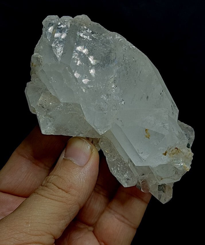 Natural Faden quartz Cluster 278 grams