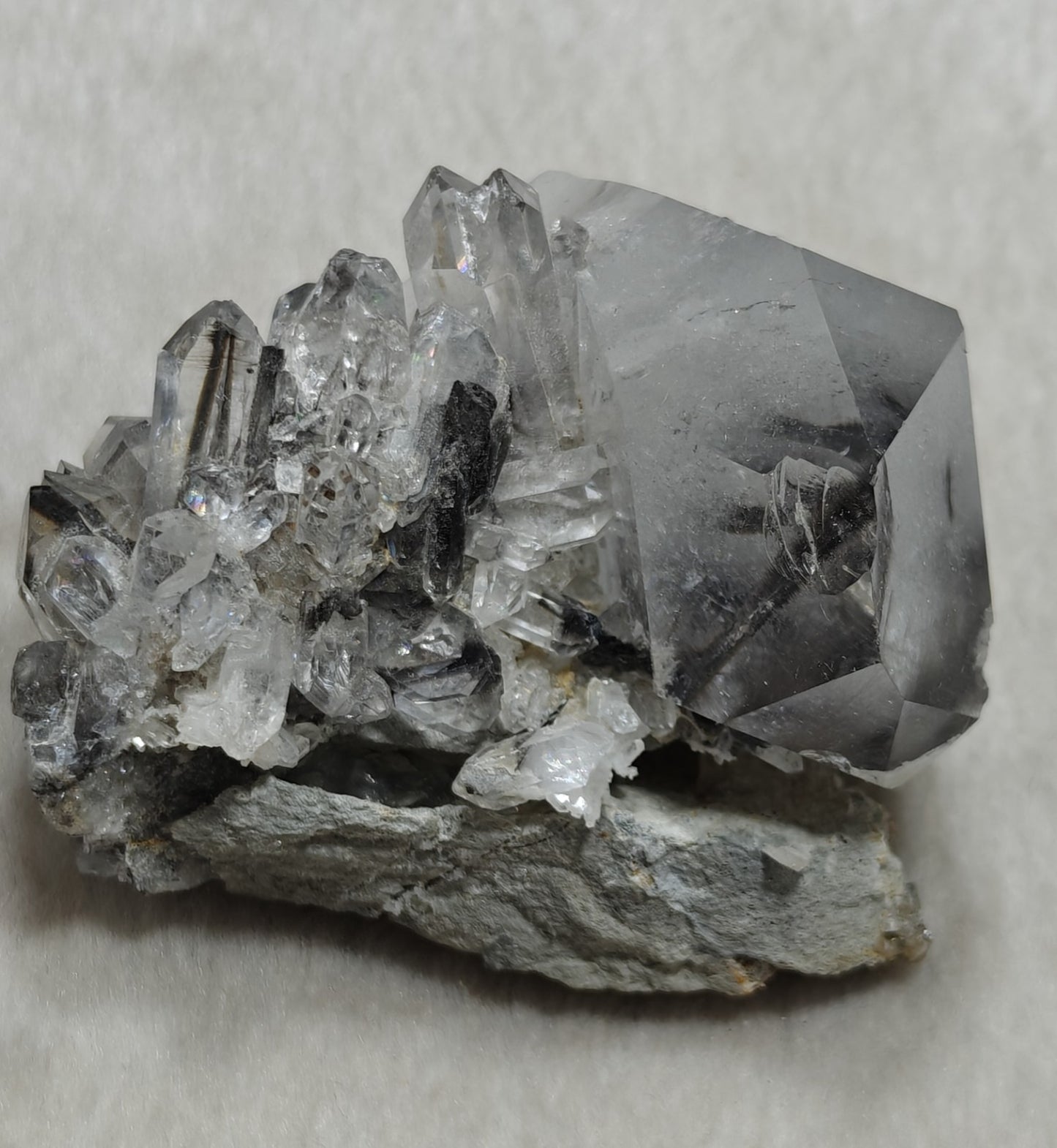 Cluster de quartzo Brookite 150 gramas-