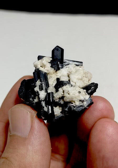 Black Tourmaline cluster