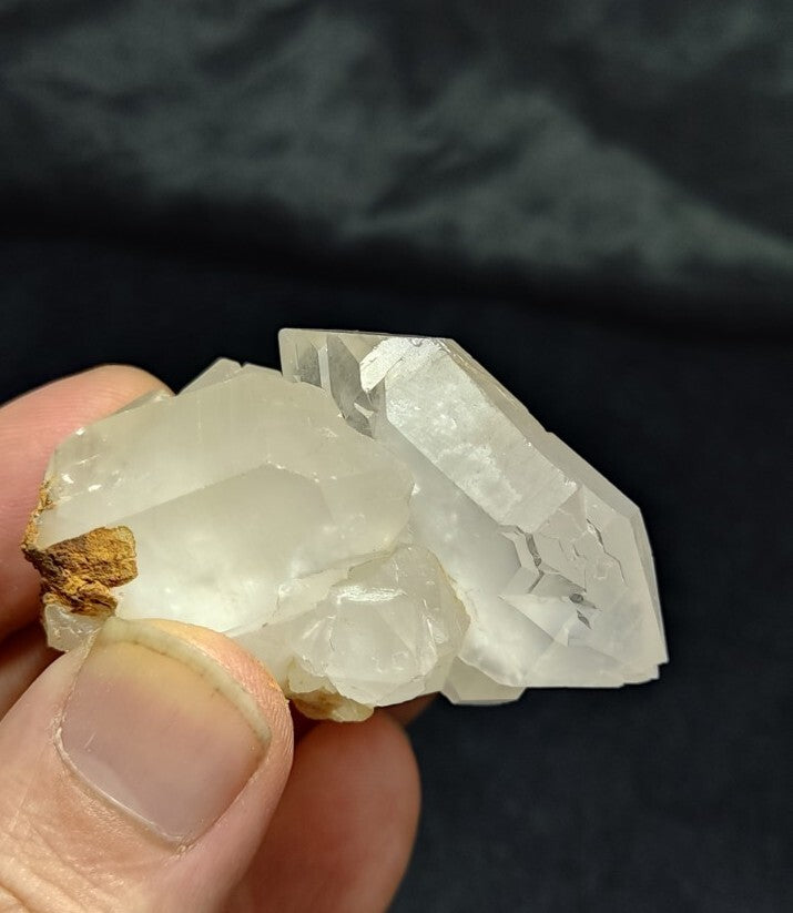 Natural Gwindel Quartz Crystal 67 grams