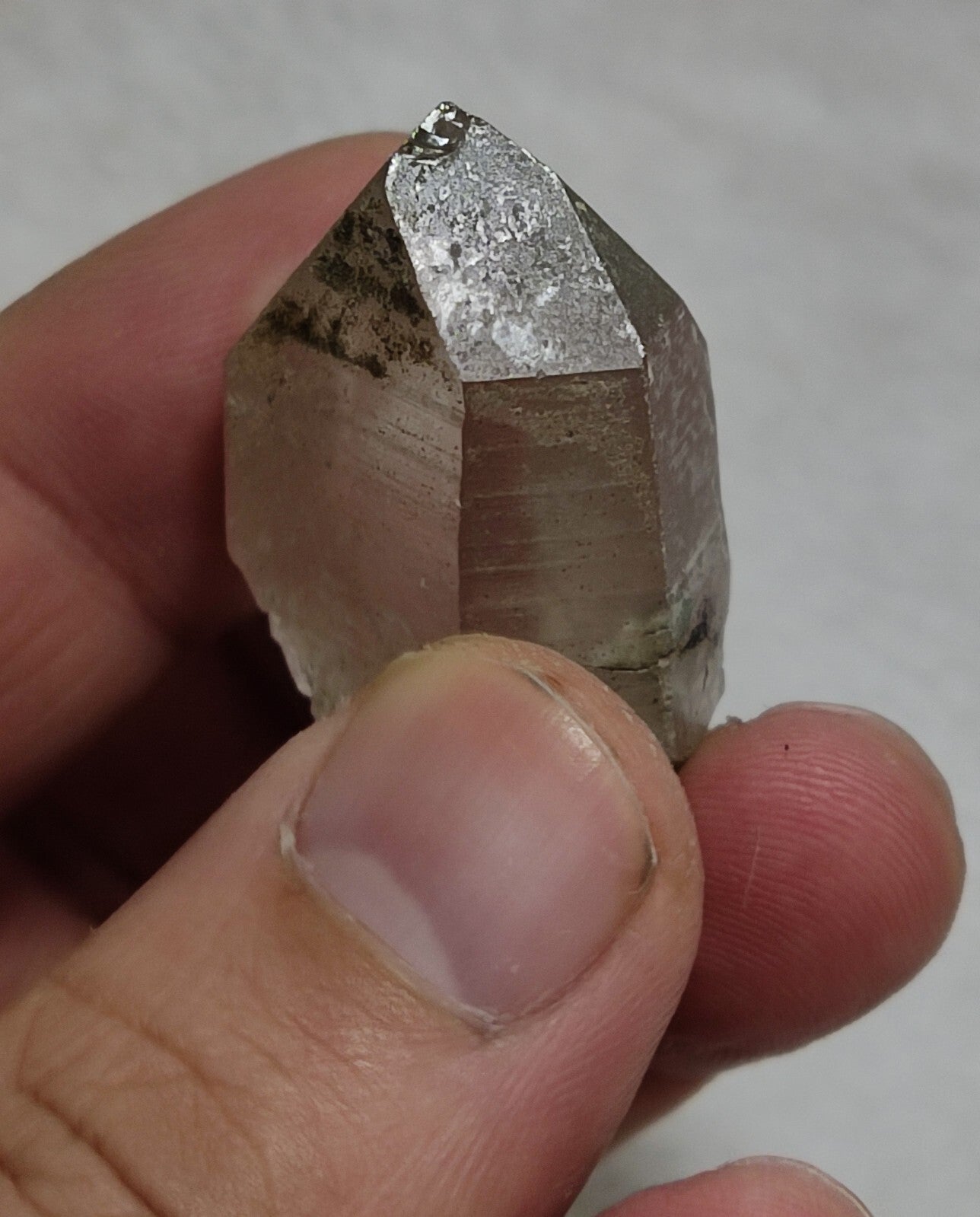 An Aesthetic terminated Quartz crystal 26 grams