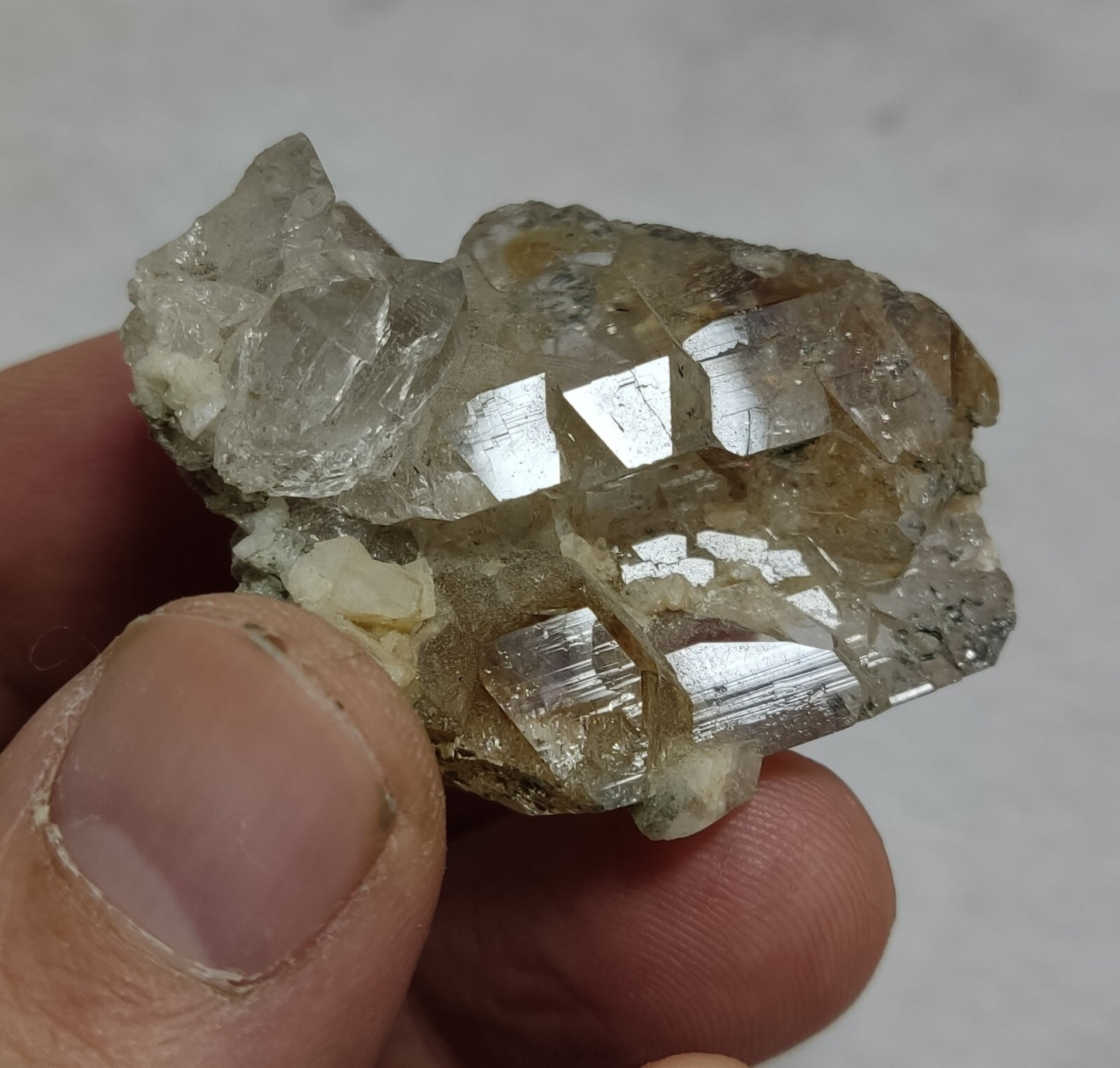 An Aesthetic terminated Quartz crystal 44 grams