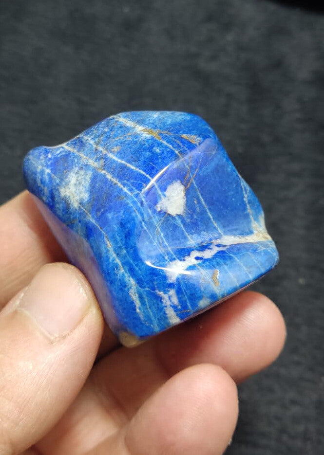 Natural Lapis Lazuli Polished Free From 96 Grams