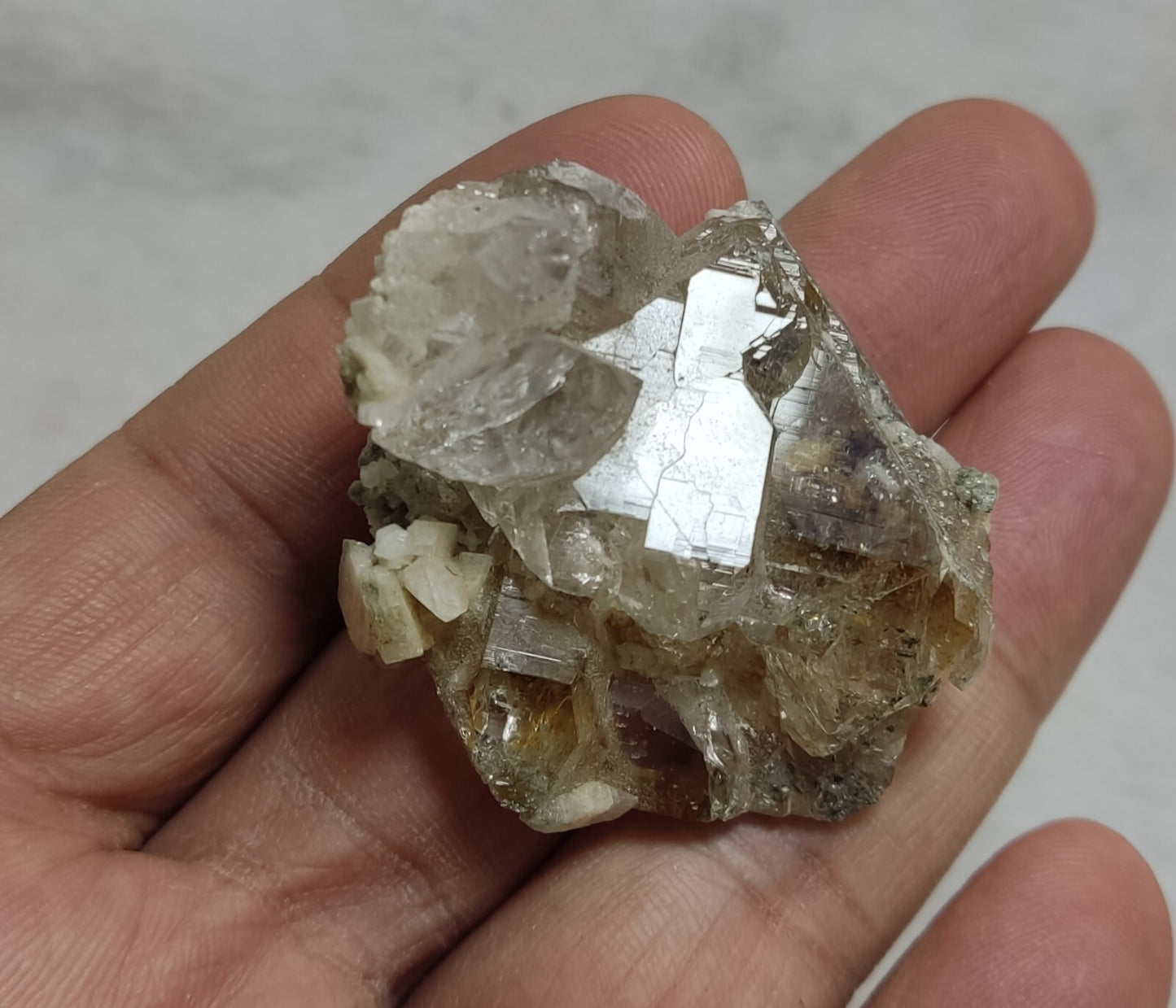 An Aesthetic terminated Quartz crystal 44 grams