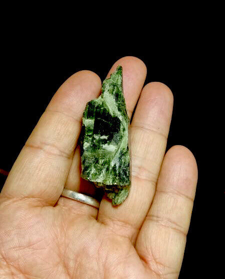 Green Diopside Crystal 39 Grams