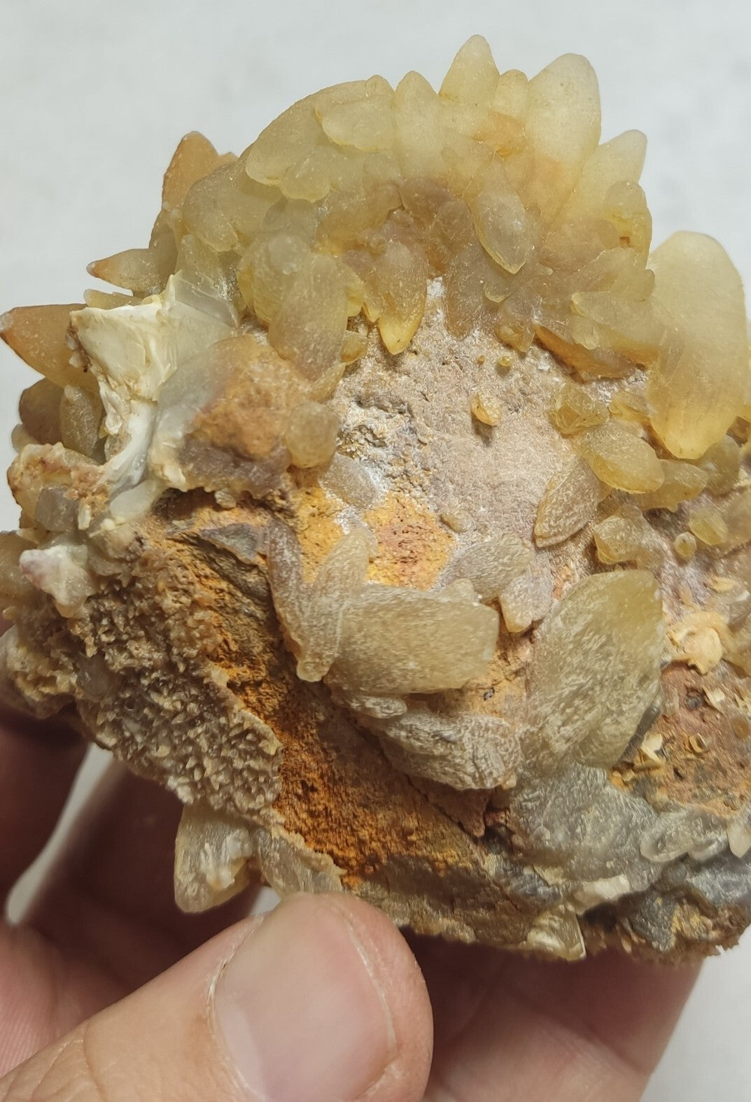 An amazing specimen of calcite 294 grams