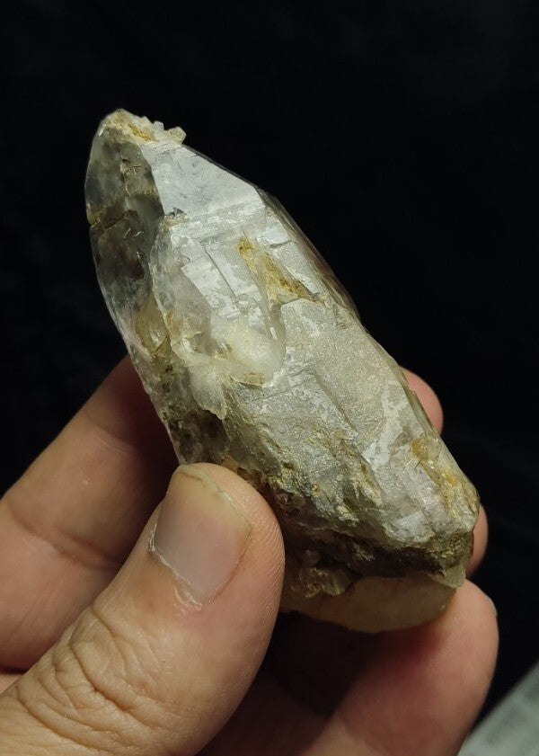 An Aesthetic Natural terminated Chlorite Quartz 117 grams