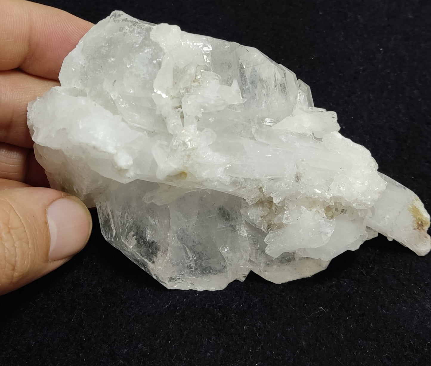 An Aesthetic terminated faden Quartz crystal specimen 223 grams