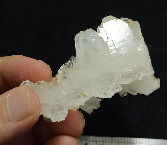 An Aesthetic terminated specimen of Quartz cluster 71 grams