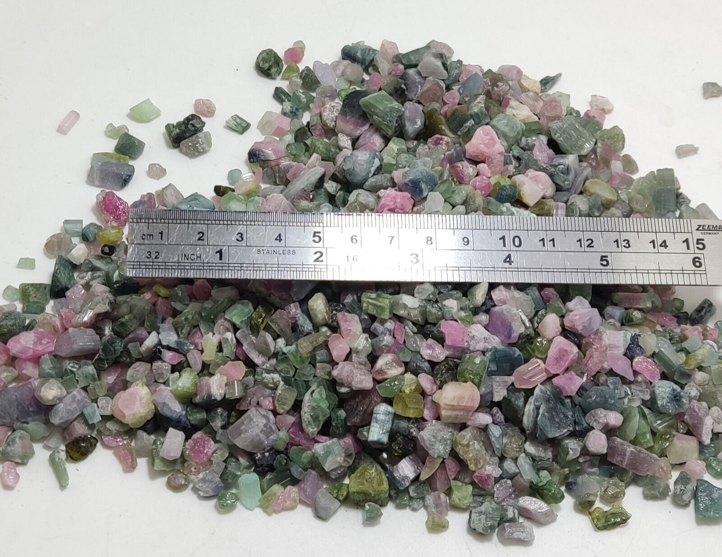 500 grams beautiful rough tourmalines