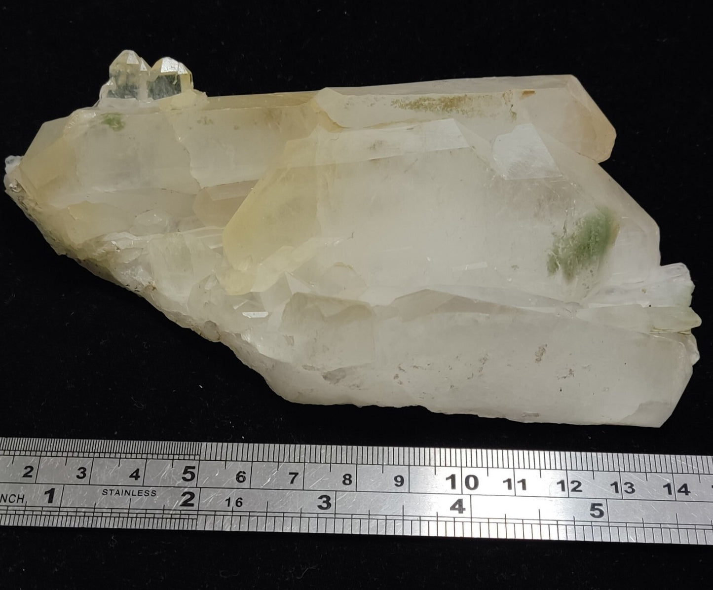 Natural beautifully terminated Quartz with Chlorite Inclusions 396 grams