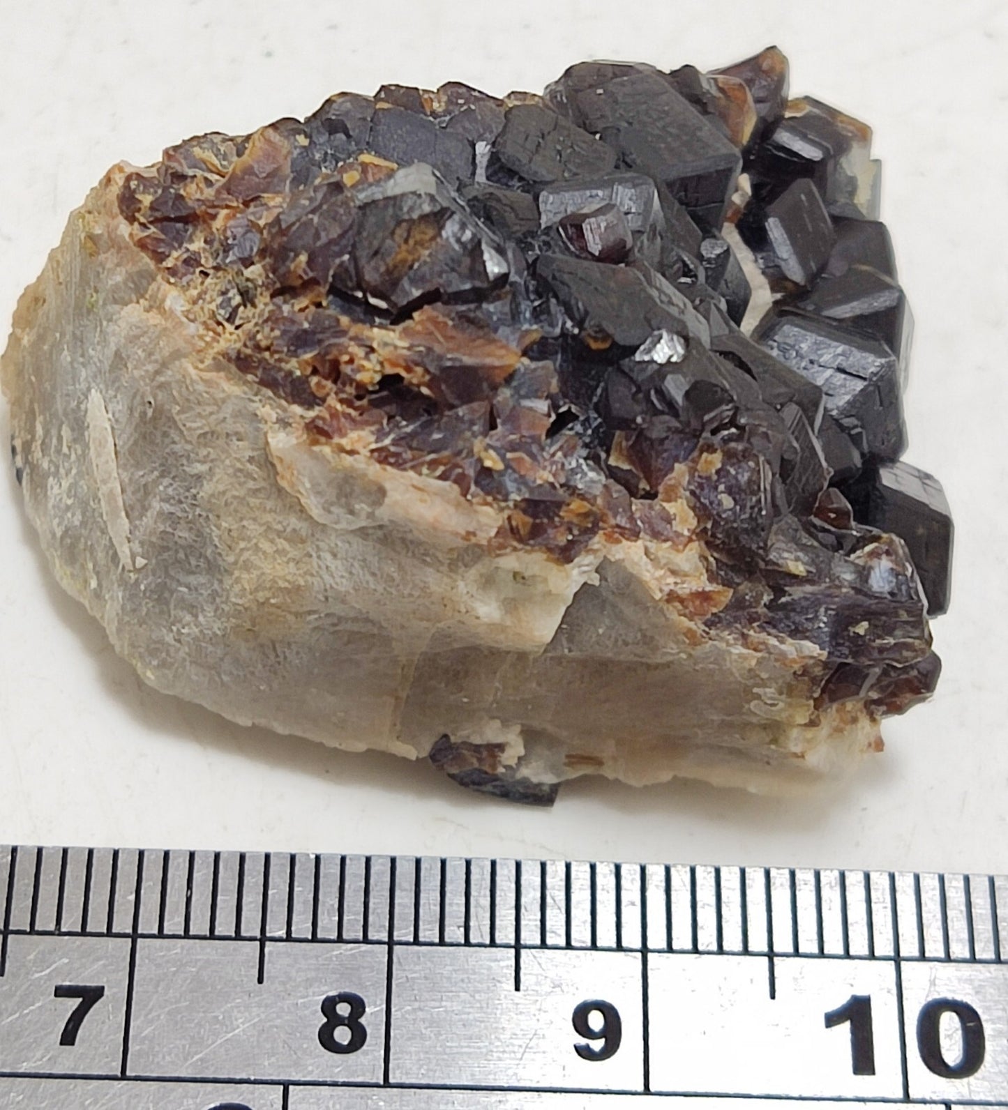 38 grams Aesthetic specimen Garnets cluster andradite garnets natural garnets