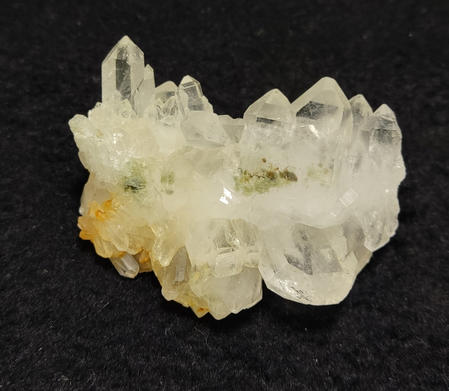 An Aesthetic terminated Quartz crystal with chlorite inclusions 43 grams