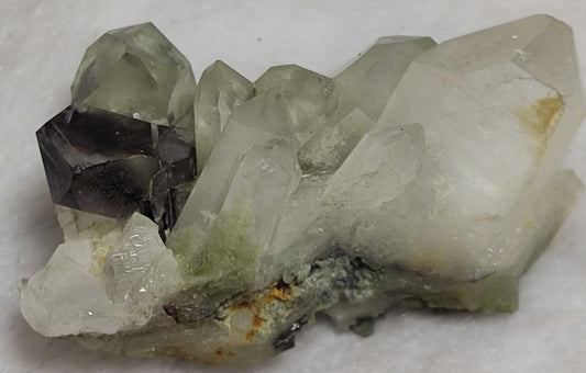 A very Aesthetic Natural terminated Chlorite-brookite Quartz 27 grams