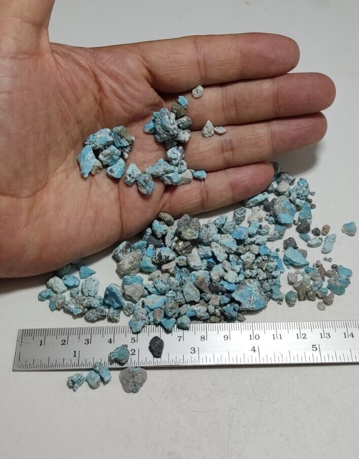 Turquoise With Pyrite 70 grams