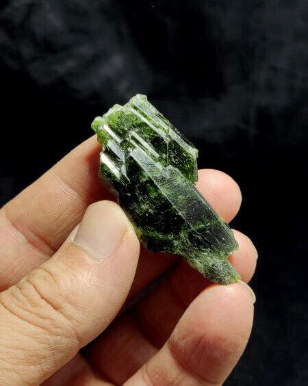 Green Diopside Crystal 26 Grams