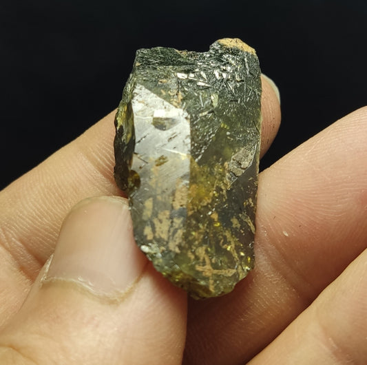 Natural Sphene Titanite Crystal 13 grams