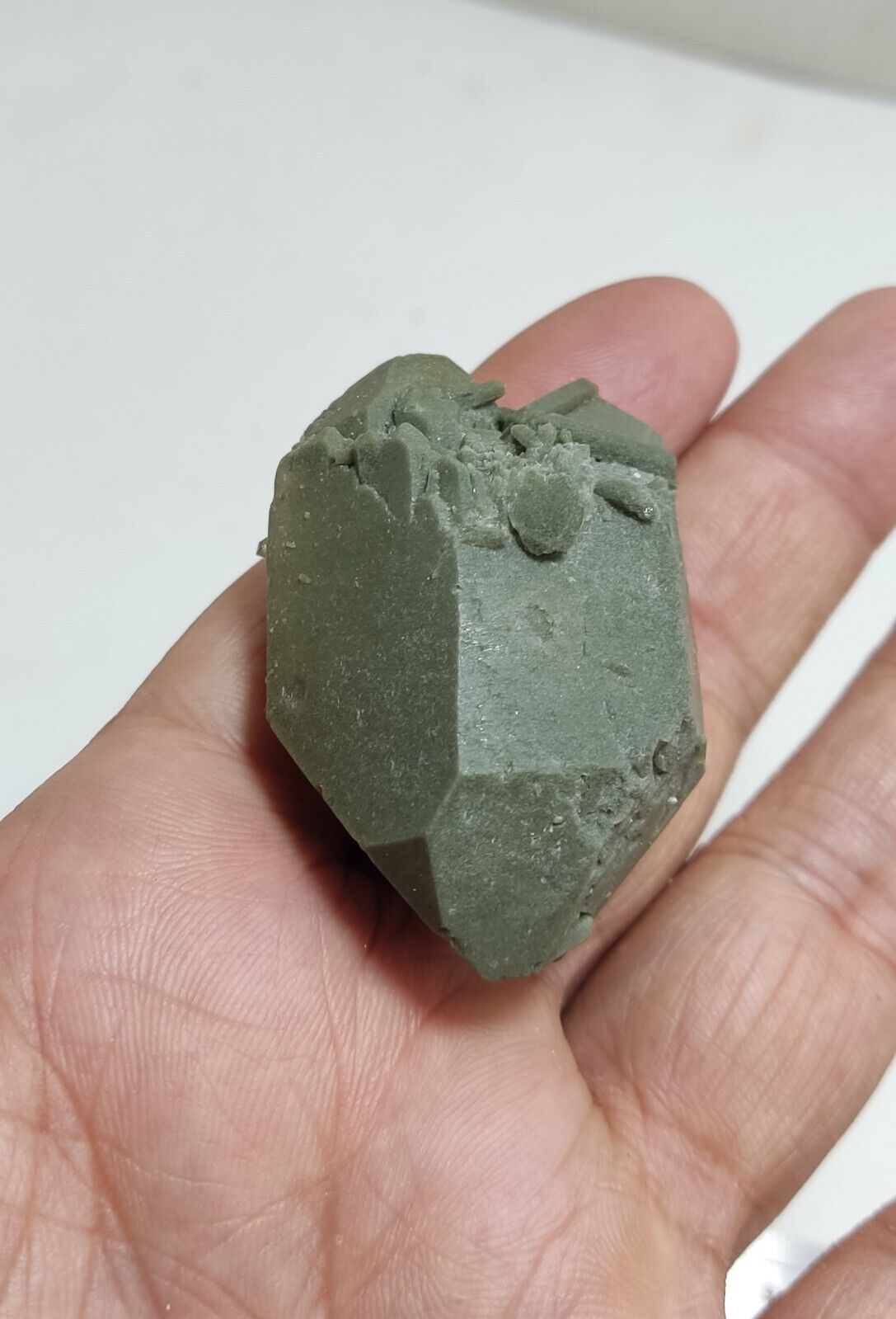 An Aesthetic Natural beautifully terminated Chlorite Quartz specimen 63 grams