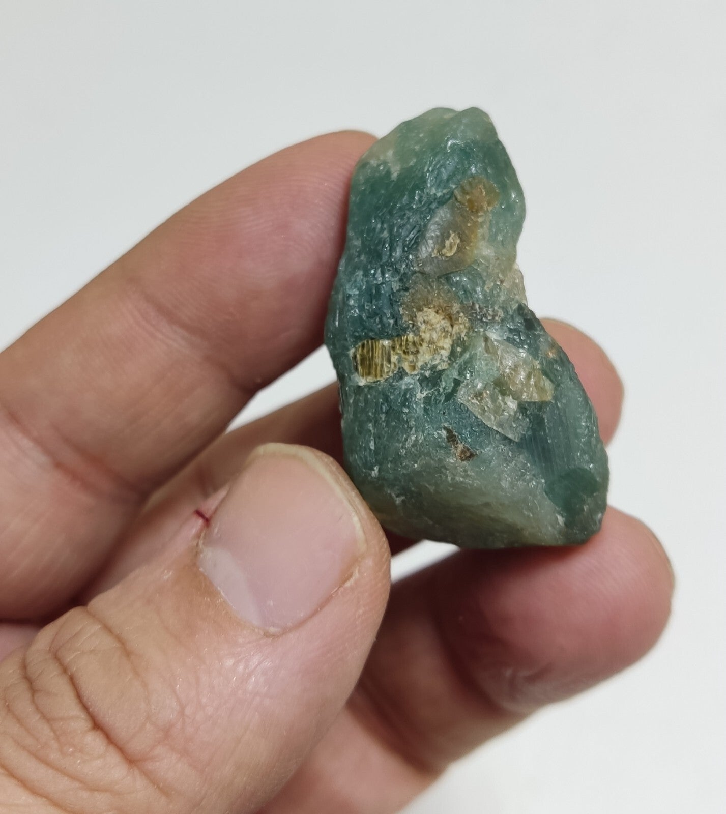 Amazing rare Rough Grandidierite single piece 23 grams