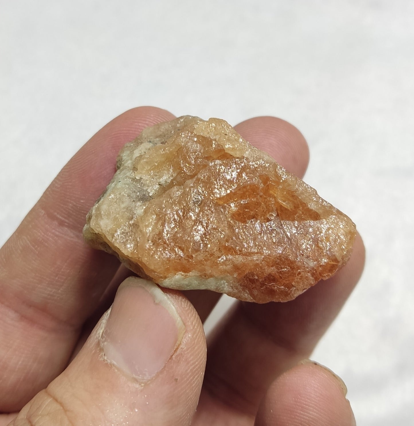 50 grams rough specimen of hessonite garnets