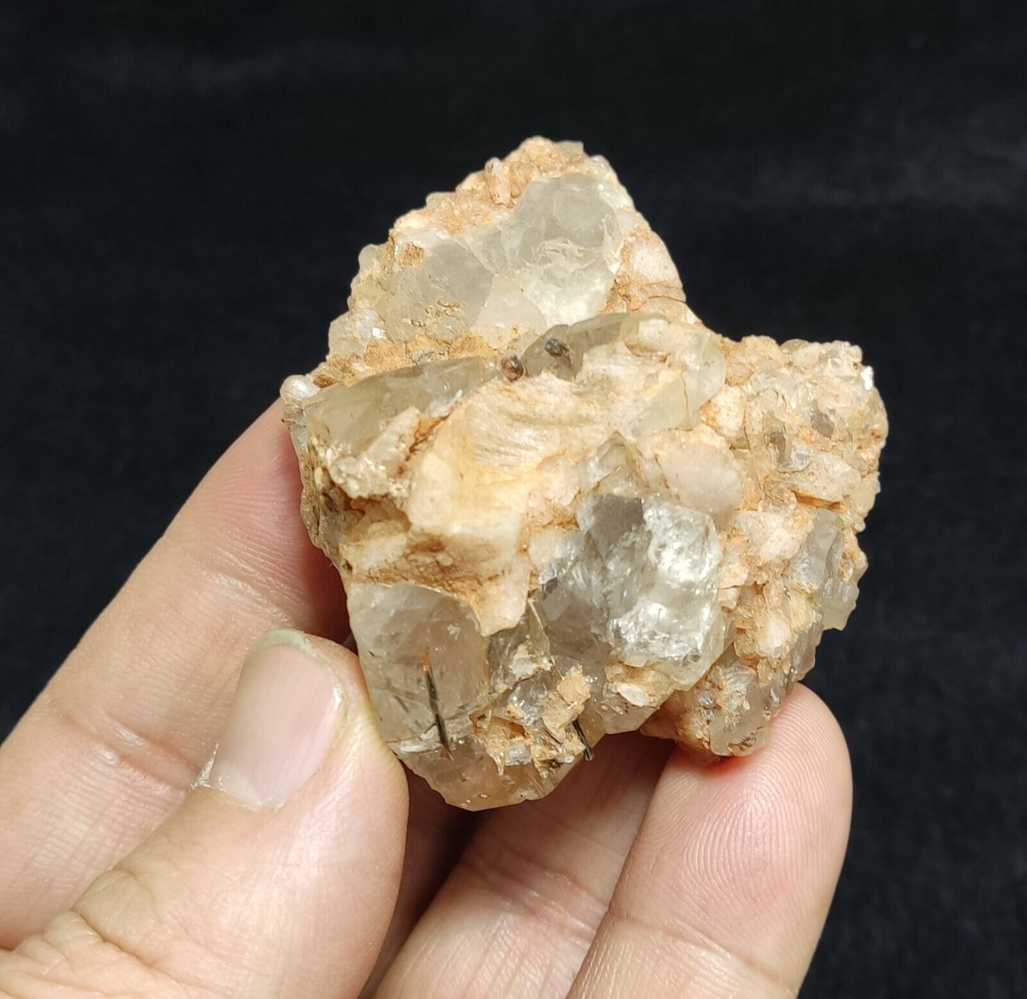 An Aesthetic terminated Quartz floater Zegi Mountains 75 grams