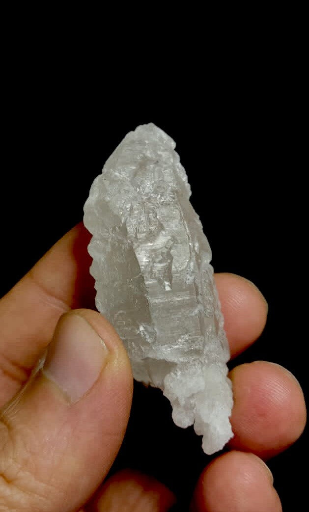 Natural Etched Smoky Quartz Crystal 37 Grams.