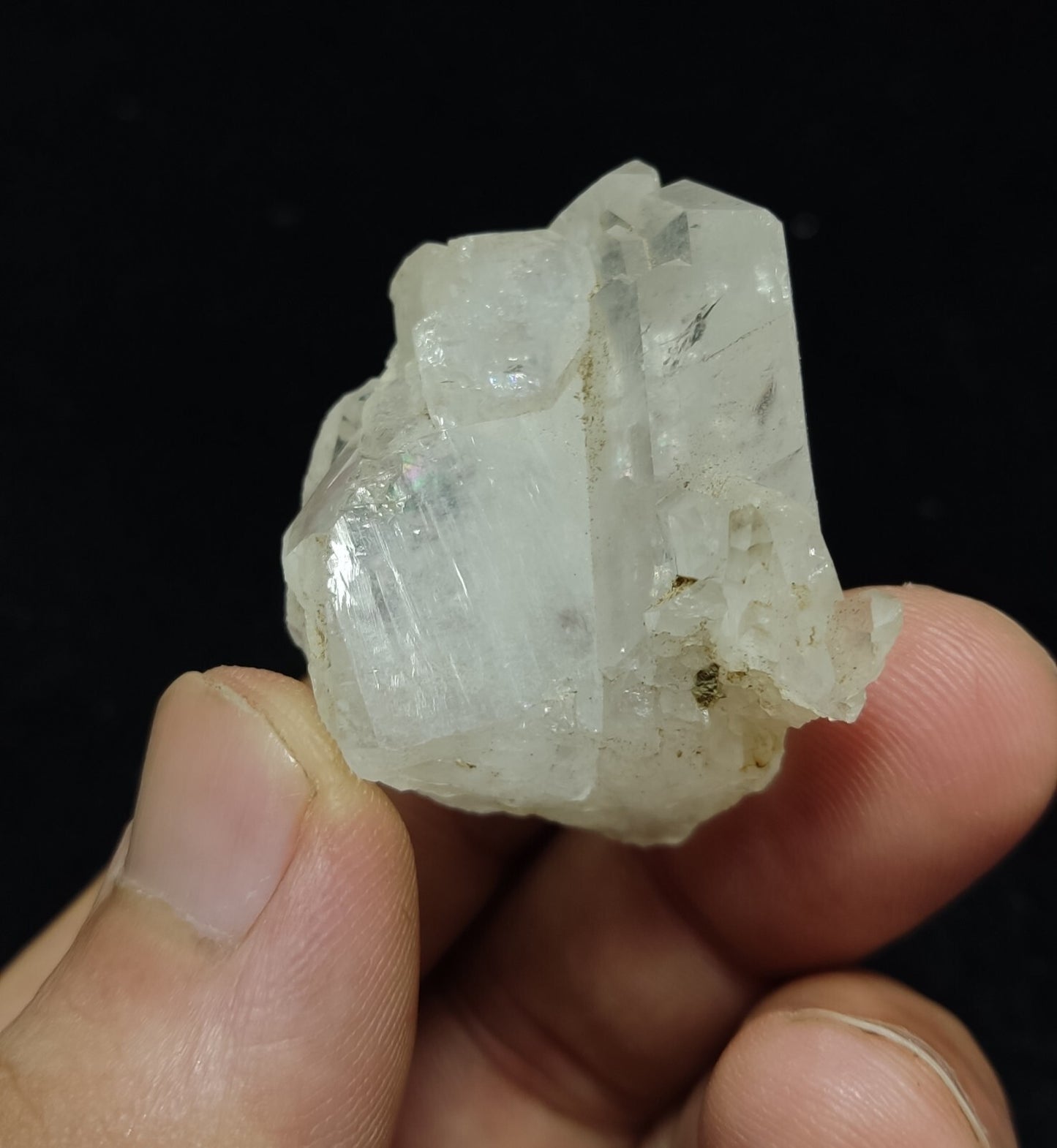 An Aesthetic specimen of faden quartz 34 grams