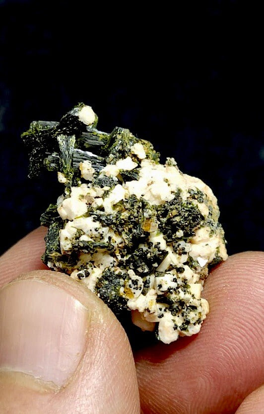 Natural Epidote On Matrix 8.5 Grams.