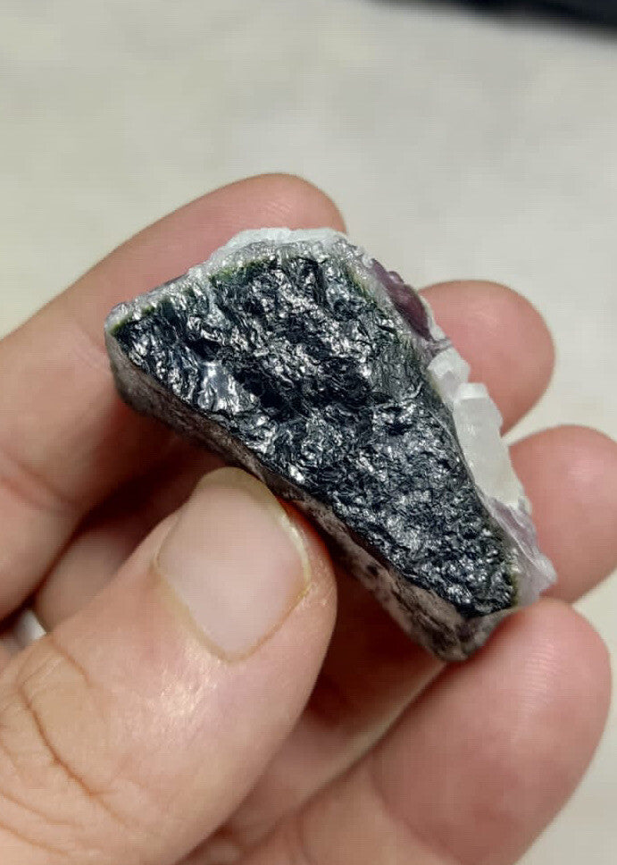 Natural Multicolor Tourmaline Specimen 47 Grams.