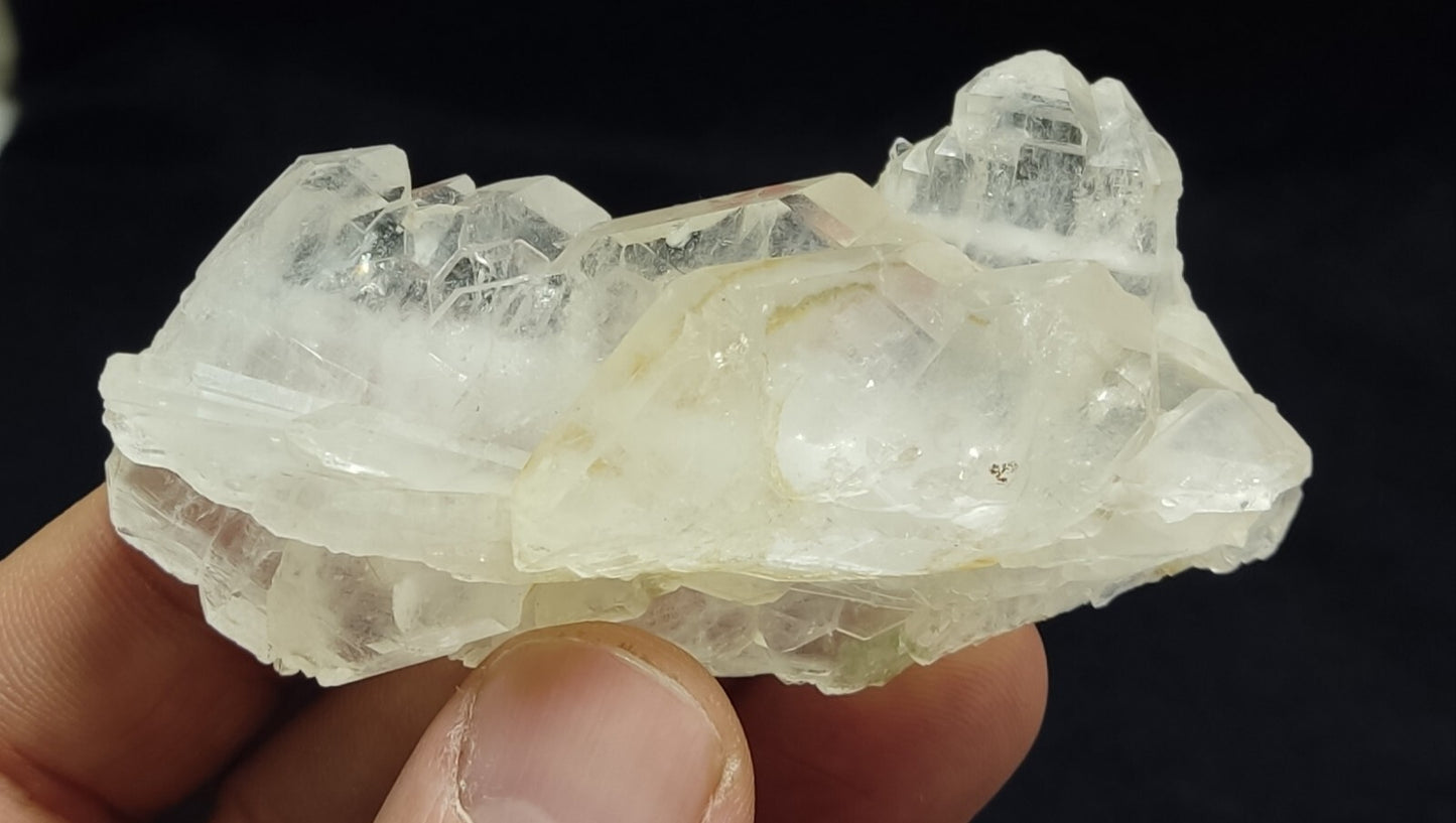 An Aesthetic Natural Faden Quartz cluster 65 grams