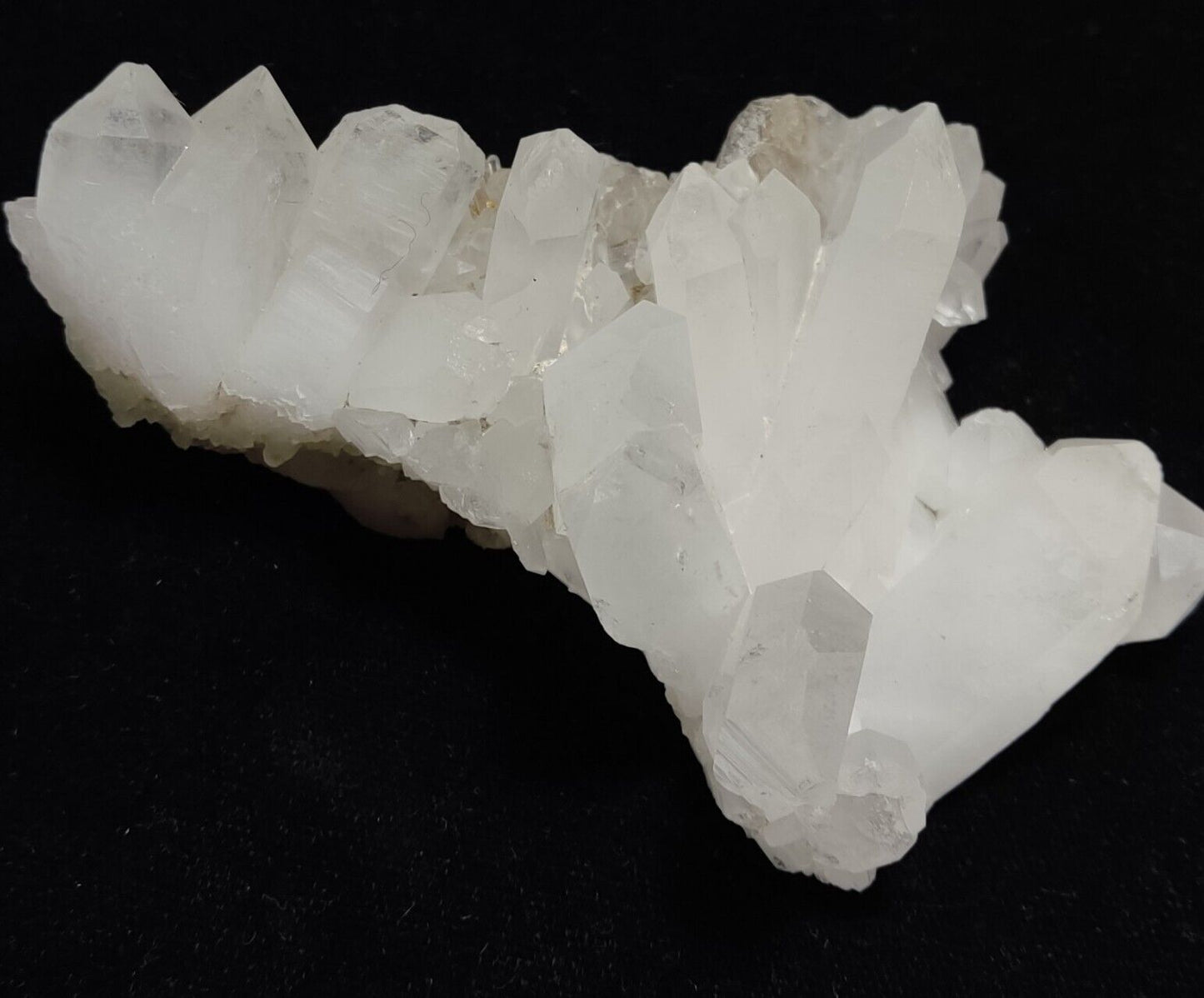 An Aesthetic Natural beautifully terminated Quartz cluster 210 grams