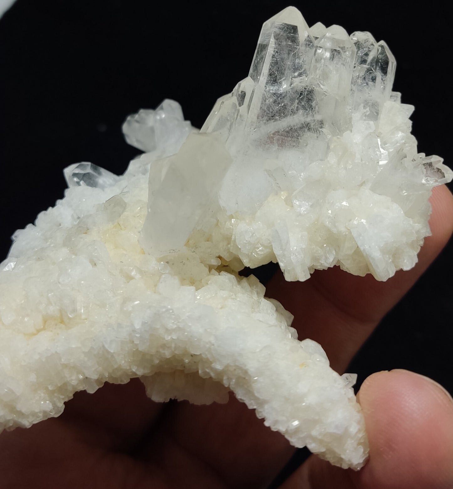 An Aesthetic terminated specimen of faden Quartz on matrix 105 grams