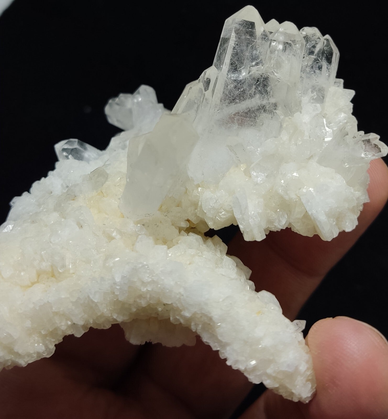 An Aesthetic terminated specimen of faden Quartz on matrix 105 grams