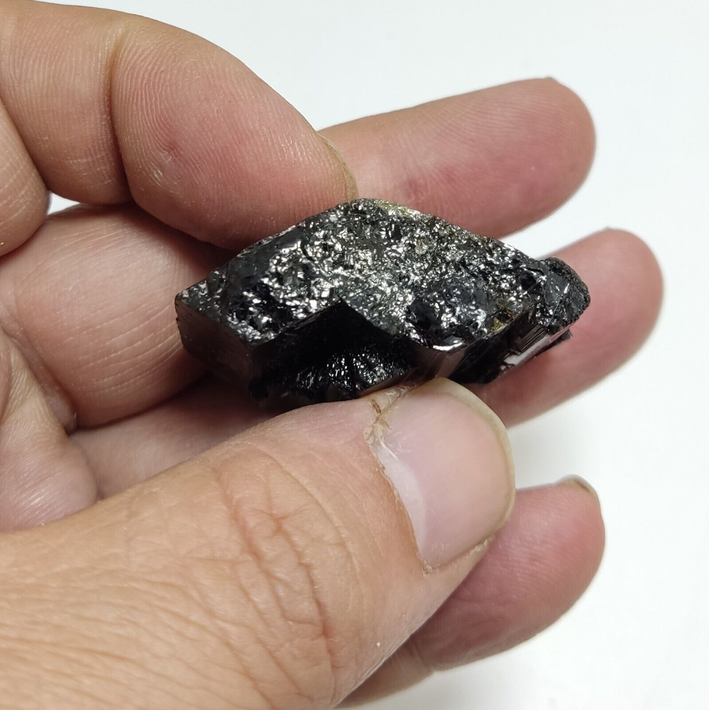 A very fine aesthetic crystal specimen of Epidote 37 grams