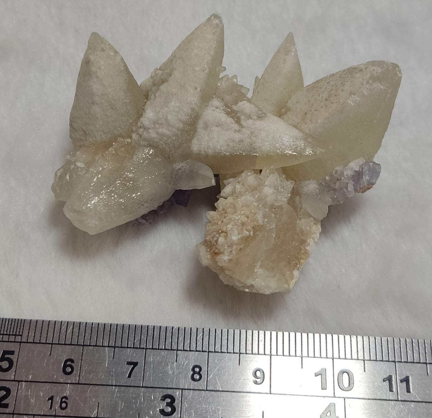 An Aesthetic Naturally terminated specimen of dogtooth calcite 55 grams