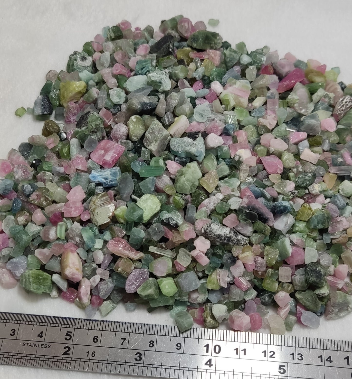 500 grams beautiful rough tourmalines