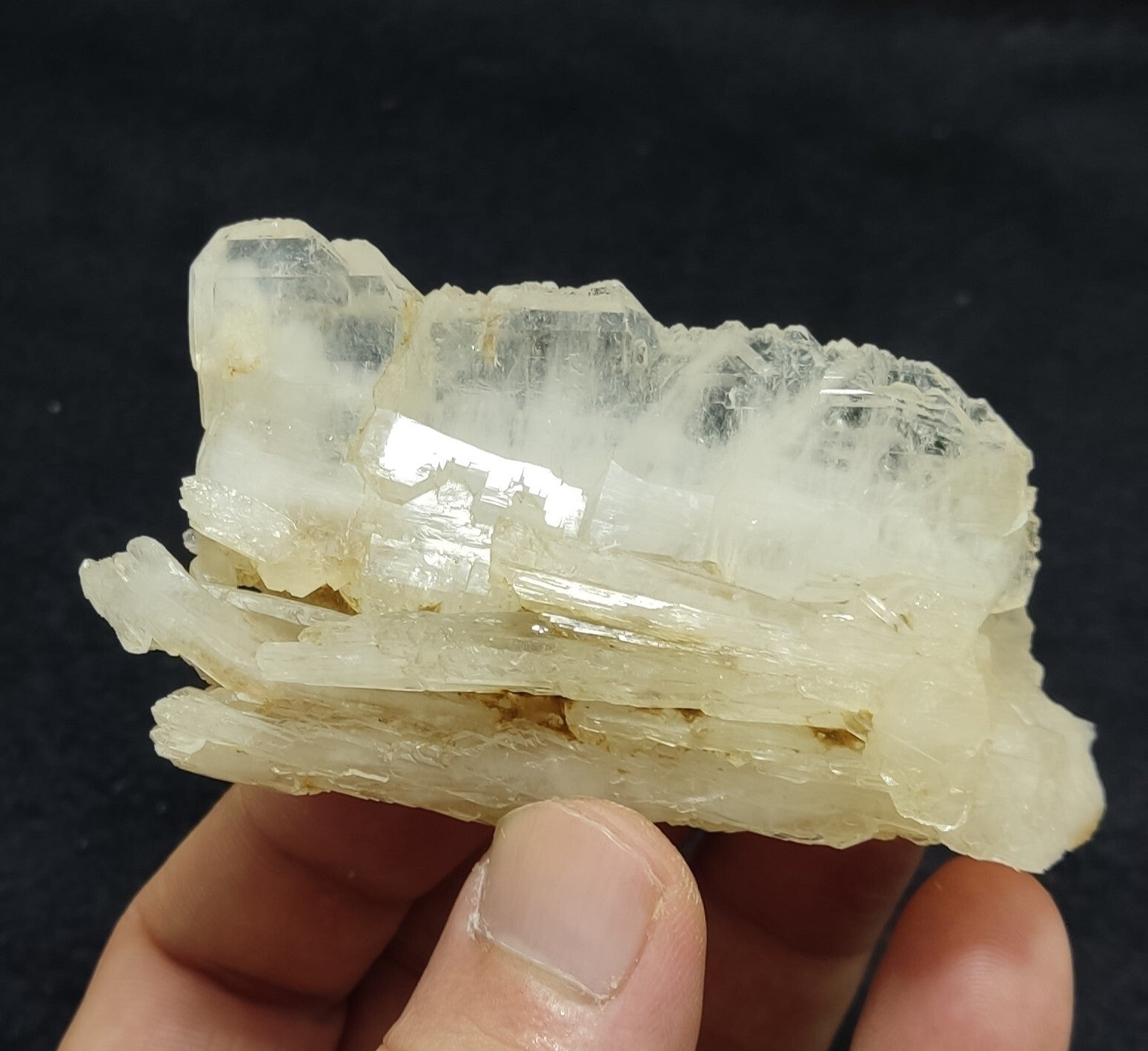 An Aesthetic terminated faden Quartz specimen 102 grams