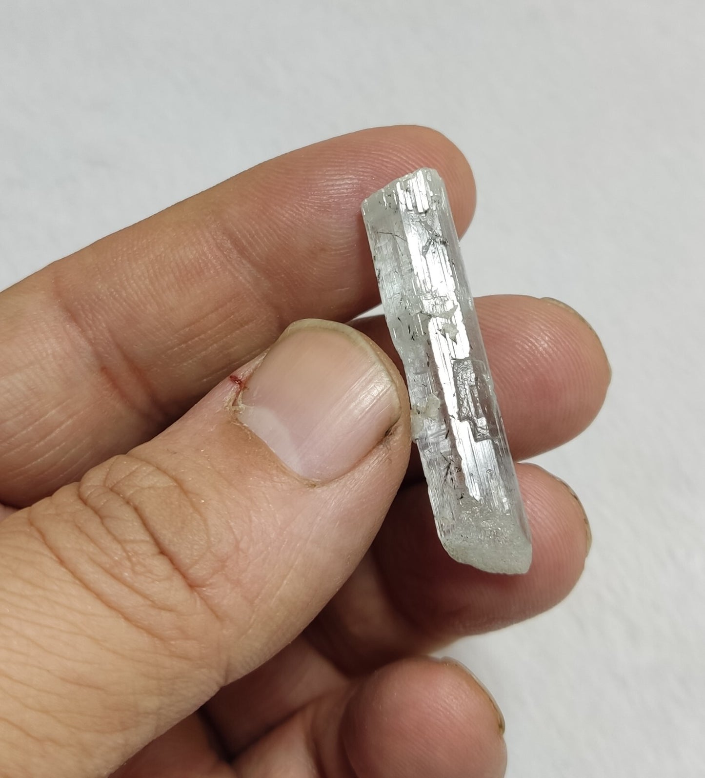 An Aesthetic specimen of aquamarine crystal 5 grams