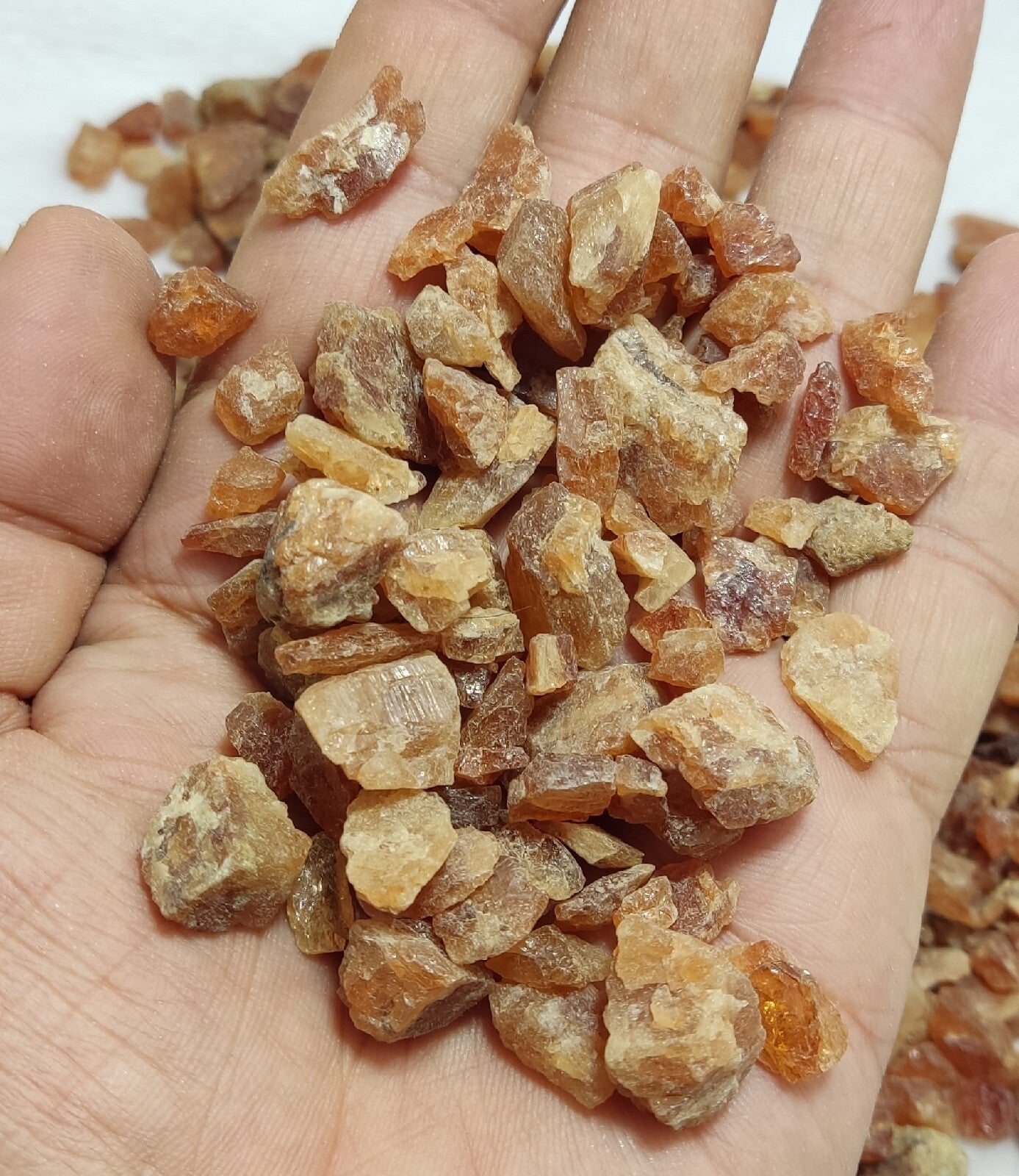 800 grams hessonite Garnets