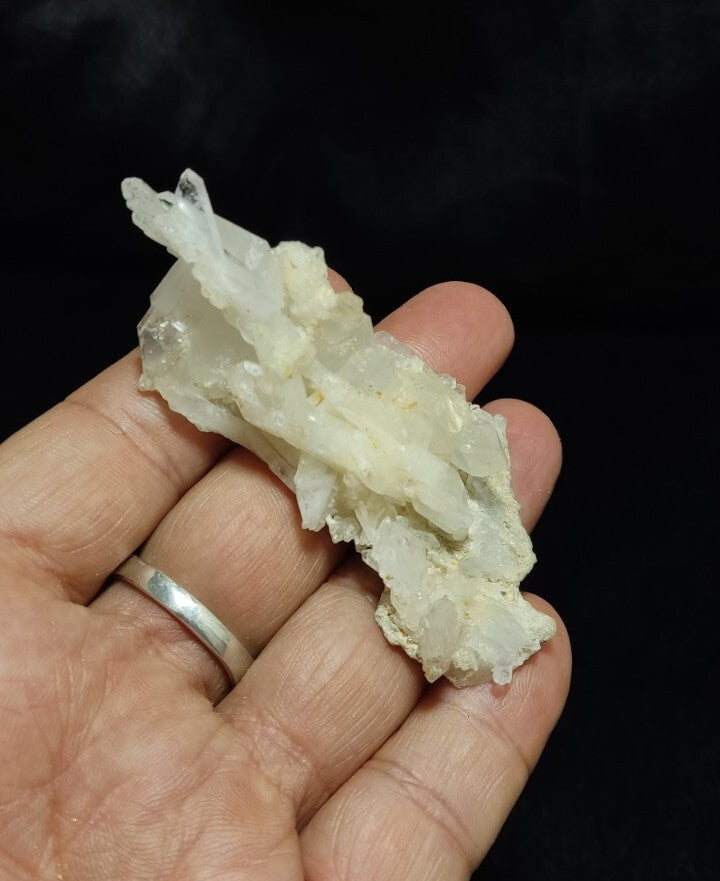Faden Quartz Crystals Cluster 36 grams