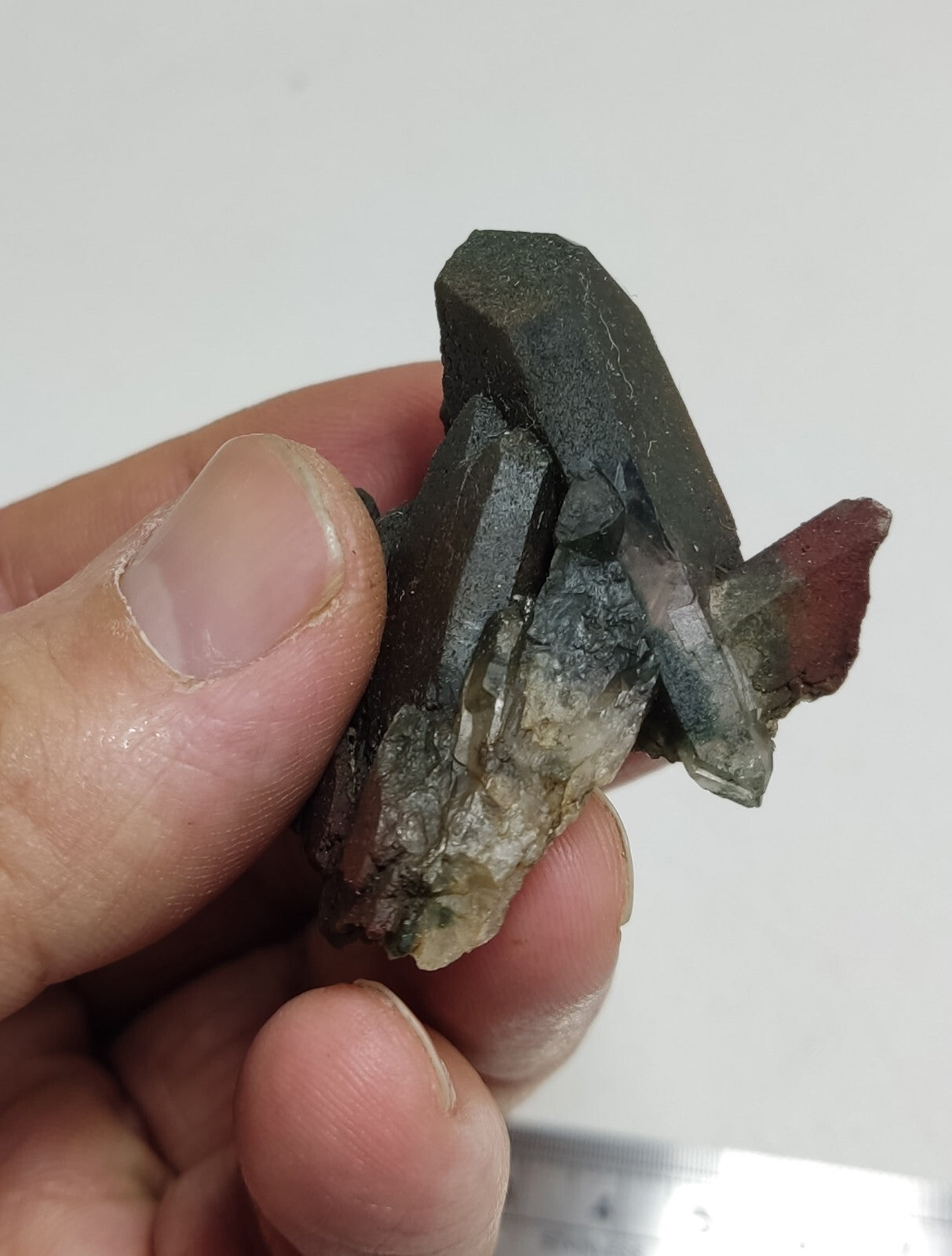 A very Aesthetic Natural beautifully terminated Chlorite Quartz crystal 28 grams