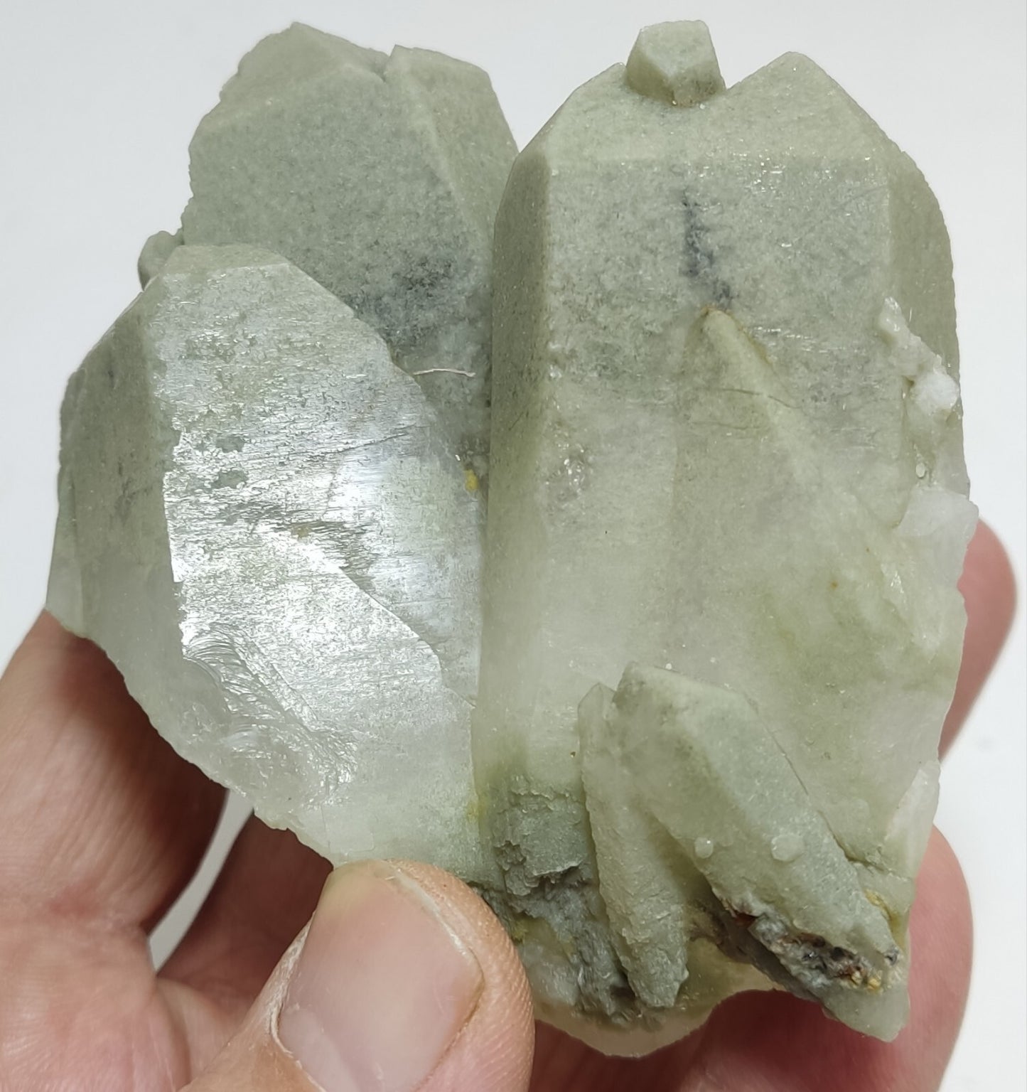 An Aesthetic Natural beautifully terminated Chlorite Quartz cluster 259 grams