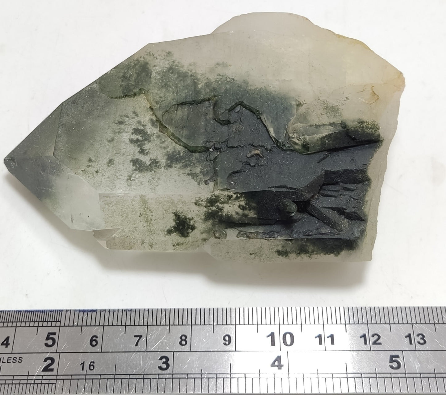 An Aesthetic terminated chlorite Quartz specimen 279 grams