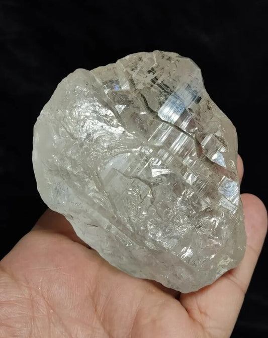 Natural Transparent Terminated Skeletal Like Quartz  397 grams