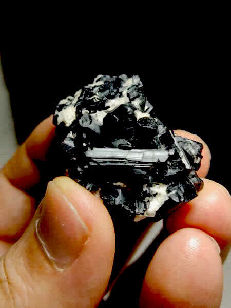 Black tourmaline cluster 38g, 5x3x2cm