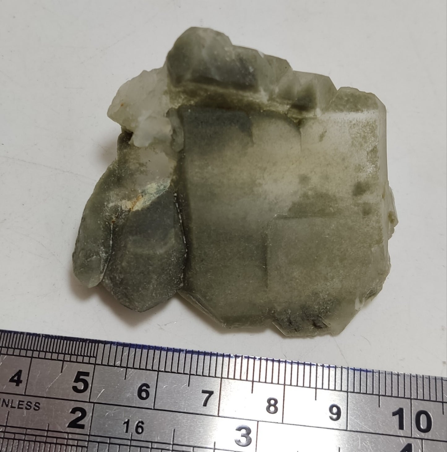 An Aesthetic Natural beautifully terminated Chlorite Quartz specimen 57 grams
